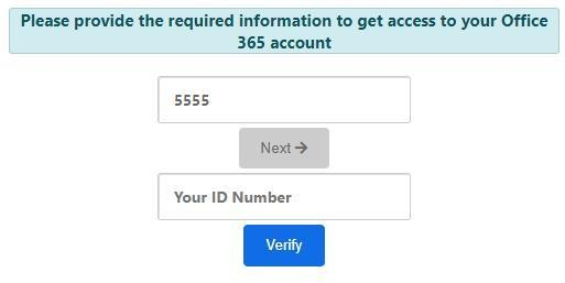 email activation verify ID number