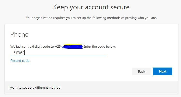 enter code email verification