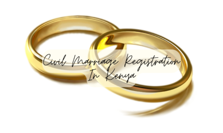 Civil Marriage Registration In Kenya