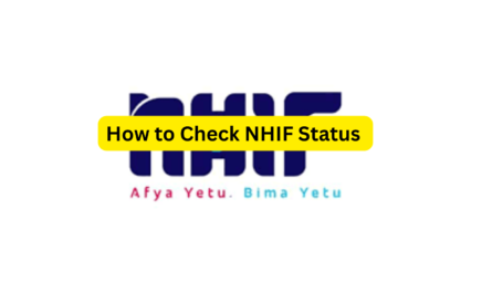 How to Check NHIF Status