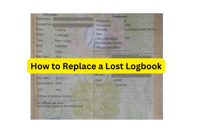How to Replace a Lost Logbook Online via the NTSA Portal in Kenya
