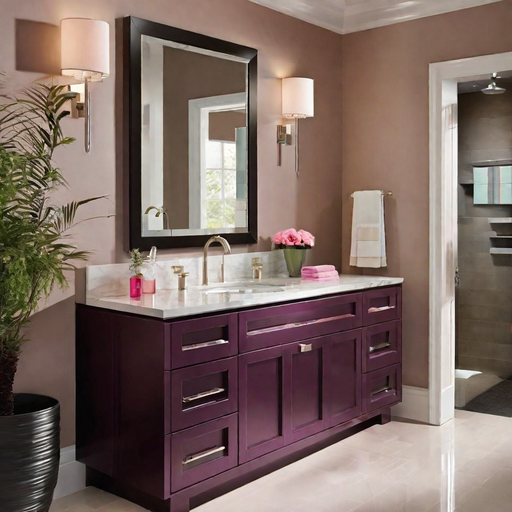 bathroom cabinetto infuse a lively and modern touch consider pairing vibrant neon pink with the