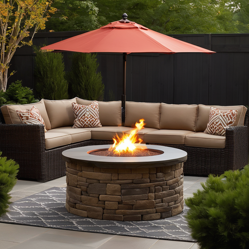 your outdoor dining areacozy fire pit setup arrange seating around a fire pit for warmth and a fo 3 1